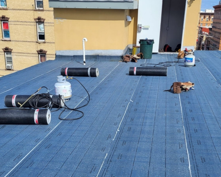 Commercial Flat Roof Restoration - After